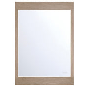 Mogano 30" x 42" LED Vanity Mirror in White Oak