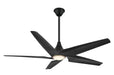 Switch 60" Ceiling Fan in Coal