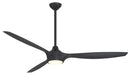 Pierce 65" Ceiling Fan in Coal W/Shou Sugi Ban