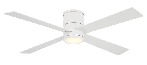 Falco Flush 54" Ceiling Fan in Flat White