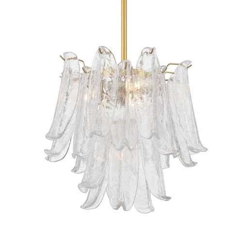Regent 4-Light Chandelier in Legacy Brass