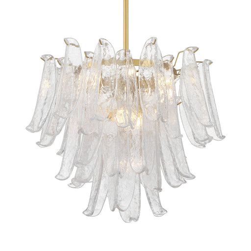 Regent 9-Light Chandelier in Legacy Brass