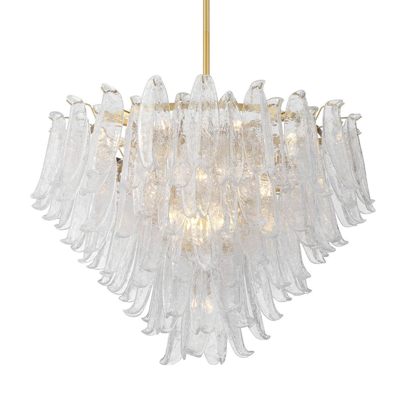 Regent 17-Light Chandelier in Legacy Brass