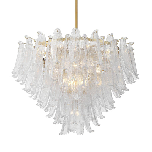 Regent 17-Light Chandelier in Legacy Brass