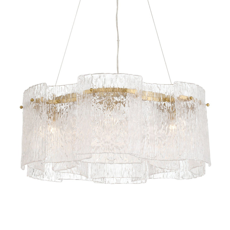 Brookstreet 6-Light Chandelier in Legacy Brass