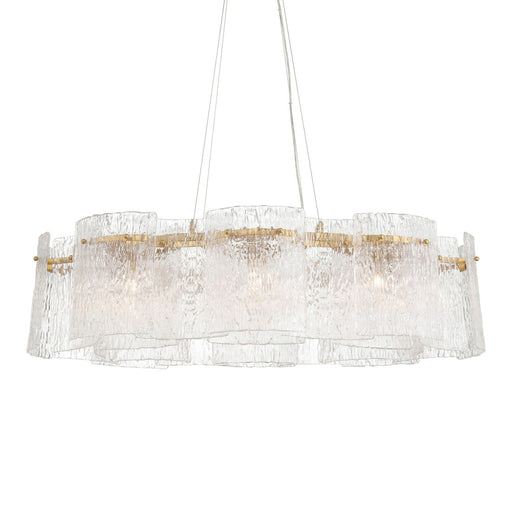 Brookstreet 8-Light Chandelier in Legacy Brass