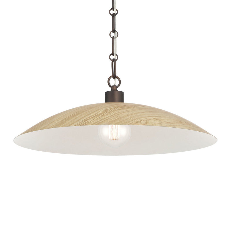 Derby Pendant in Dark Bronze