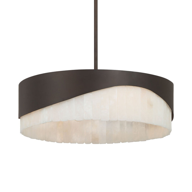 Sway 4-Light Pendant in Dark Bronze