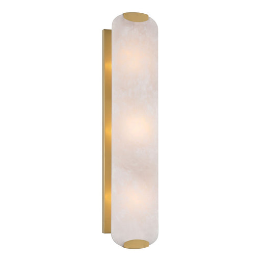 Glowstone 3-Light Wall Sconce in Legacy Brass