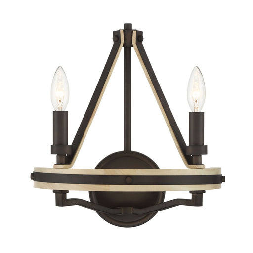 Sonoma 2-Light Wall Sconce in Dark Bronze