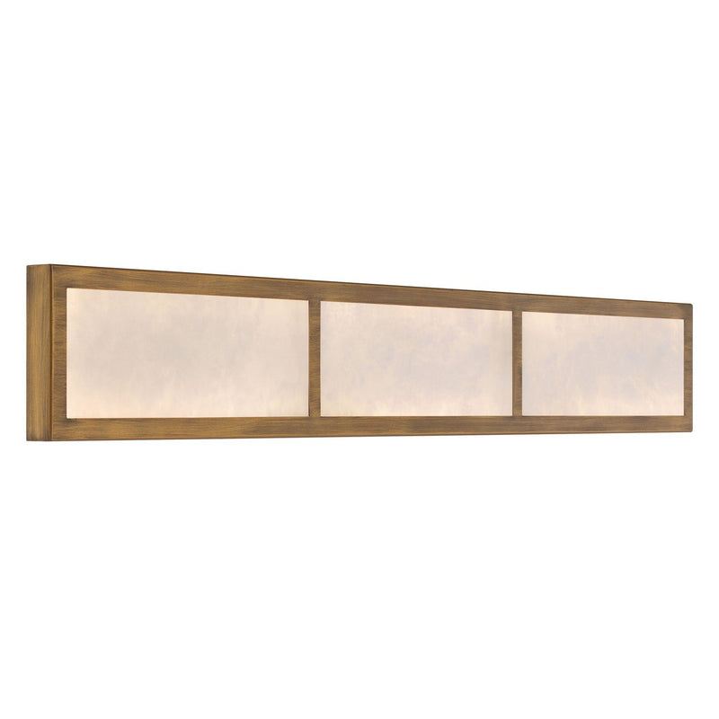 Stiles 36" LED Bath Vanity Light in Ashen Gold