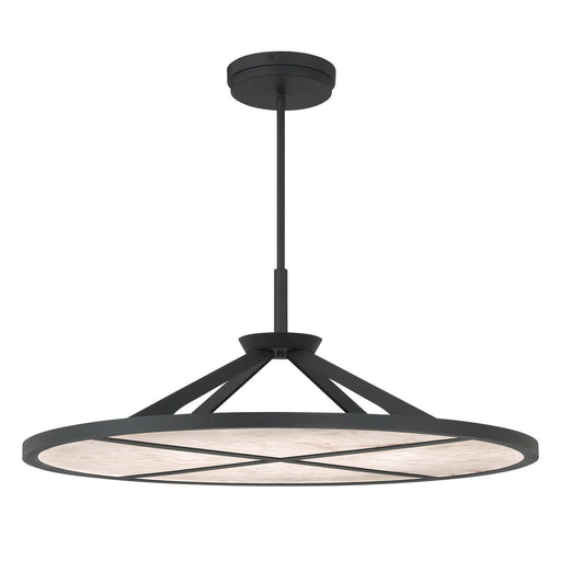 Stiles 36" LED Pendant in Sand Coal Black