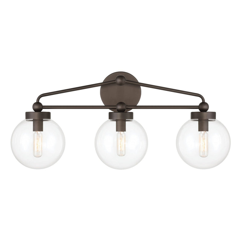 Stella 3-Light Bath Vanity Light in Dark Bronze