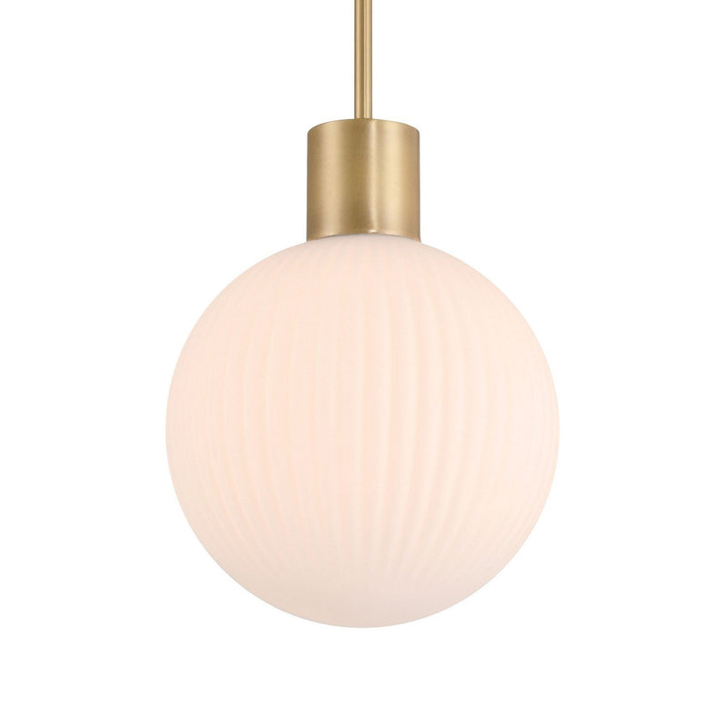 Fenton Pendant in Legacy Brass