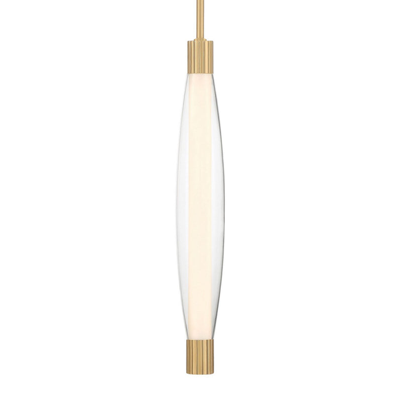 Verto LED Mini Pendant in Legacy Brass