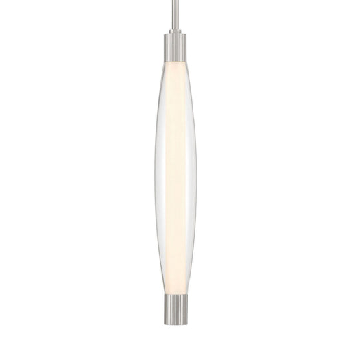 Verto LED Mini Pendant in Brushed Nickel