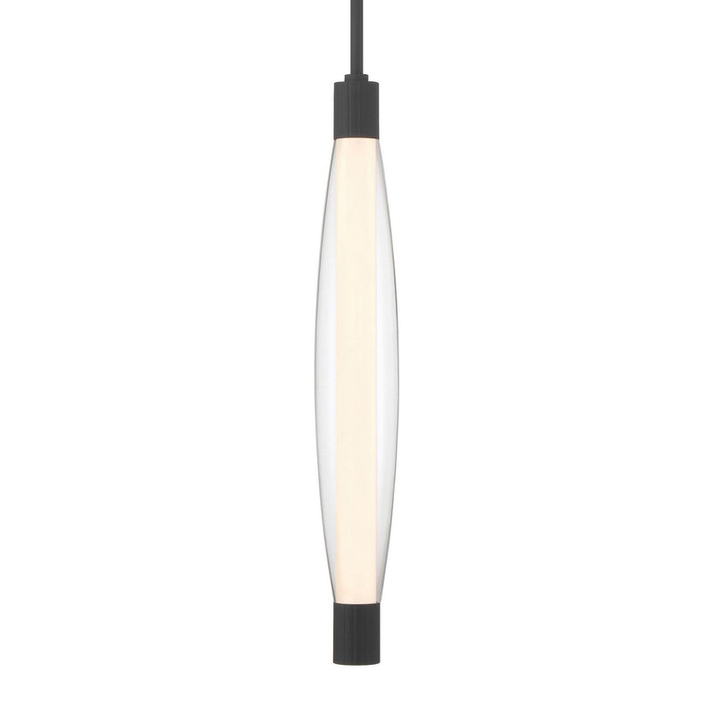 Verto LED Mini Pendant in Dark Matte Black