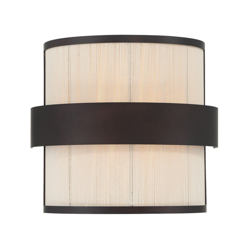 Harbor Wrap 2-Light Wall Sconce in Dark Bronze