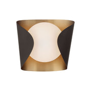 Flare Bath Sconce in Dark Bronze
