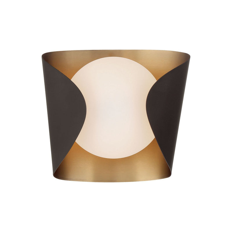 Flare Bath Sconce in Dark Bronze