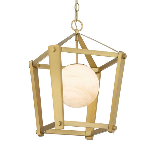 Shimmer Pendant in Legacy Brass