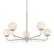 Whitehall 5-Light Chandelier in Brushed Nickel