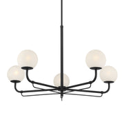 Whitehall 5-Light Chandelier in Dark Matte Black