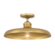 Crowne Semi-Flush Mount in Legacy Brass