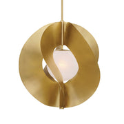 Gloria Pendant in Legacy Brass