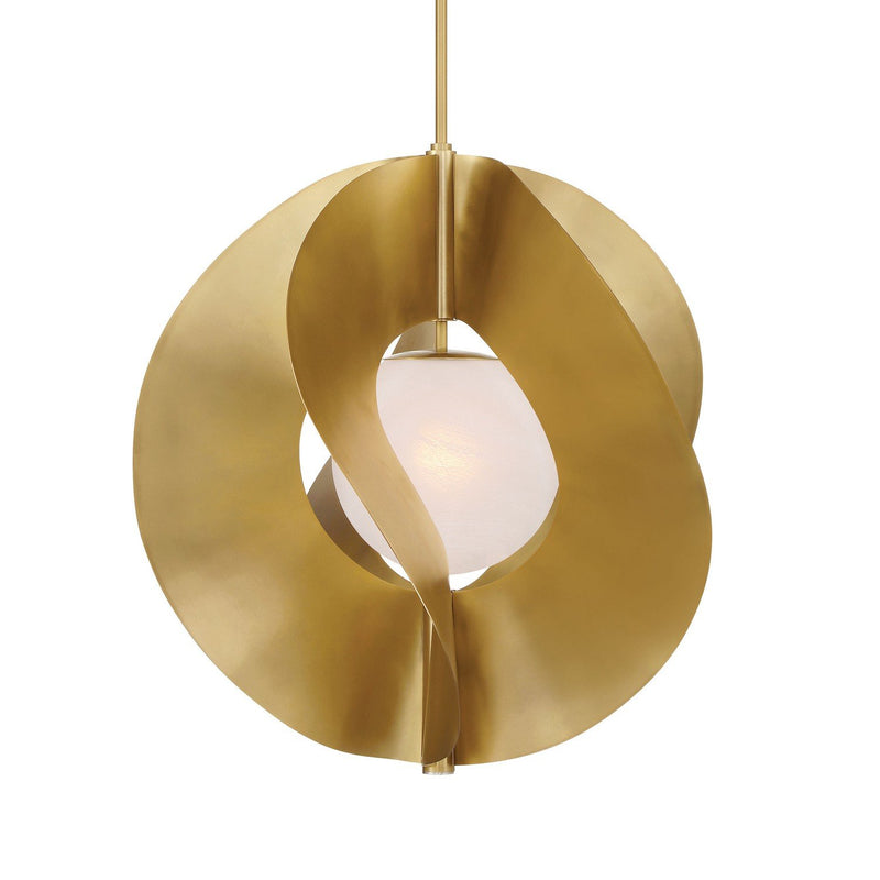 Gloria Pendant in Legacy Brass