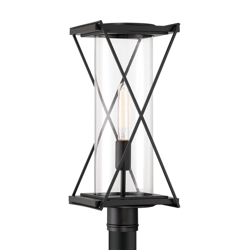 Rockhill Outdoor Post Light in Dark Matte Black
