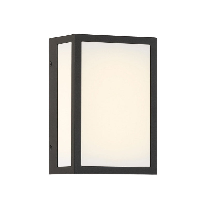 Marlborough Small LED Outdoor Wall Sconce in Sand Coal Black
