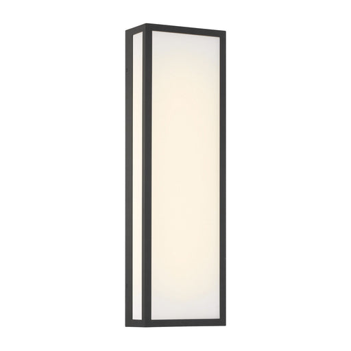 Marlborough Large LED Outdoor Wall Sconce in Sand Coal Black