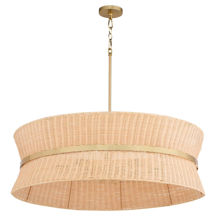 Fairview Pendant in Brushed Brass