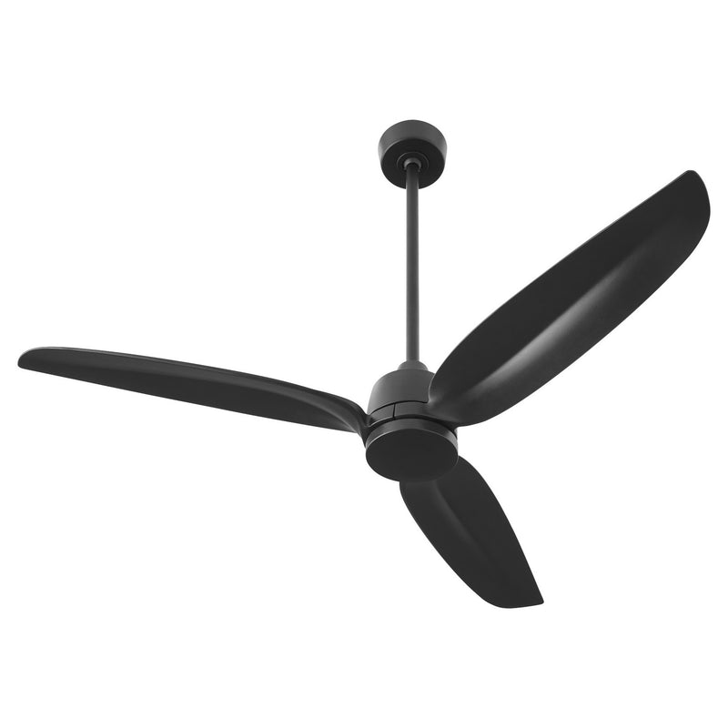 Exodus Patio Fan in Matte Black