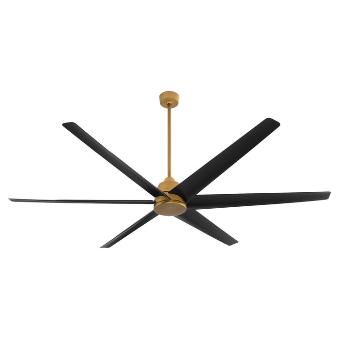 Spree Patio Fan in Brushed Brass