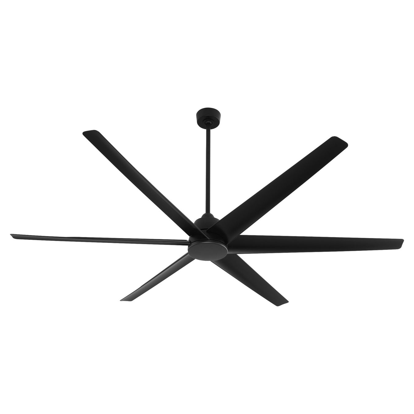 Spree Patio Fan in Matte Black