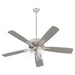 Ovation Ceiling Fan in Satin Nickel