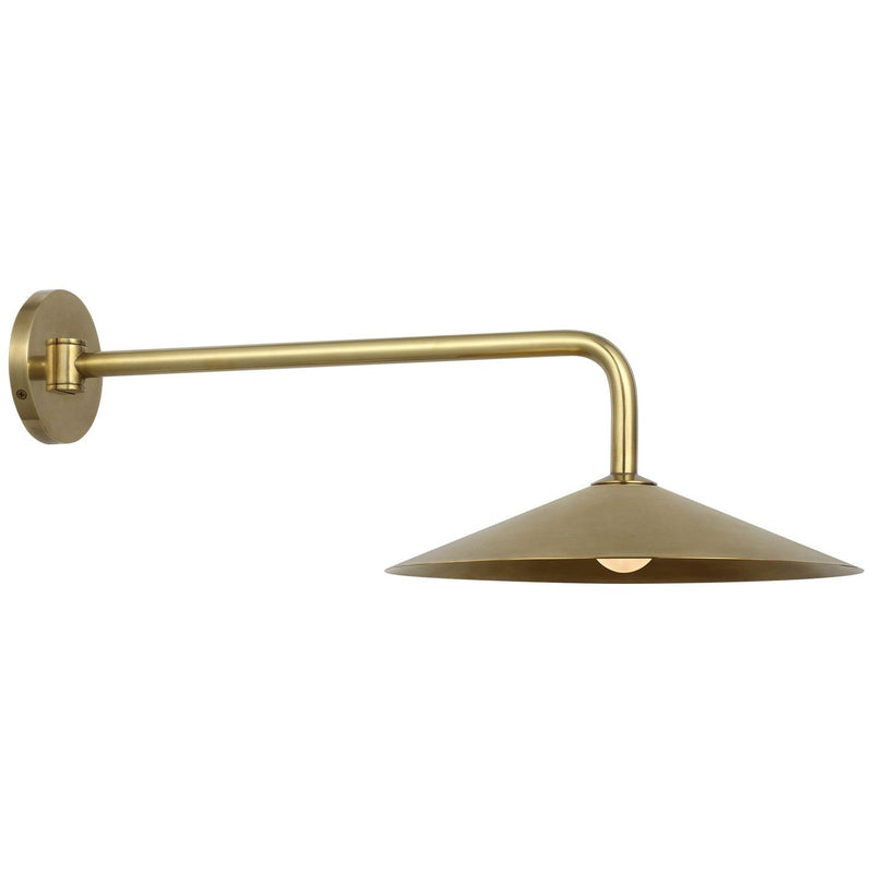 Ponce 9" Articulating Wall Sconce in Hand-Rubbed Antique Brass