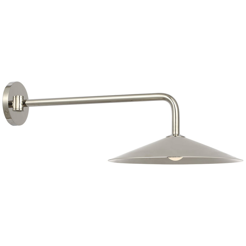 Ponce 9" Articulating Wall Sconce in Polished Nickel