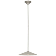 Ponce 13" Pendant in Polished Nickel