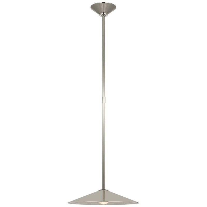 Ponce 13" Pendant in Polished Nickel