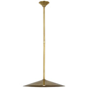 Ponce 18" Pendant in Hand-Rubbed Antique Brass