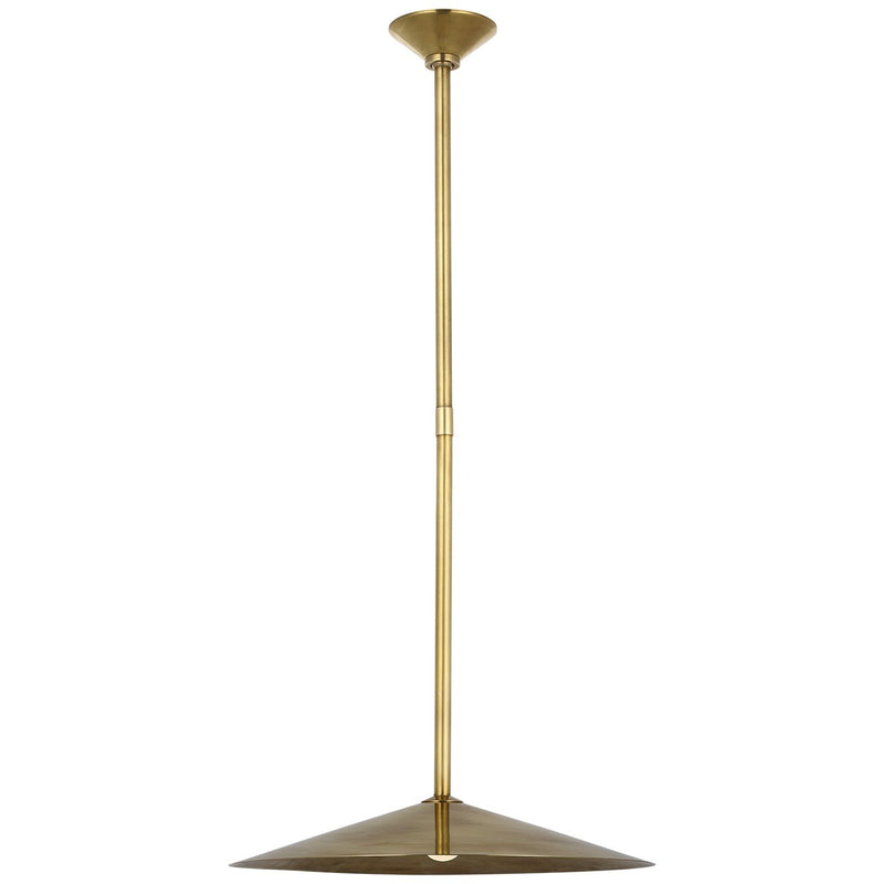 Ponce 18" Pendant in Hand-Rubbed Antique Brass