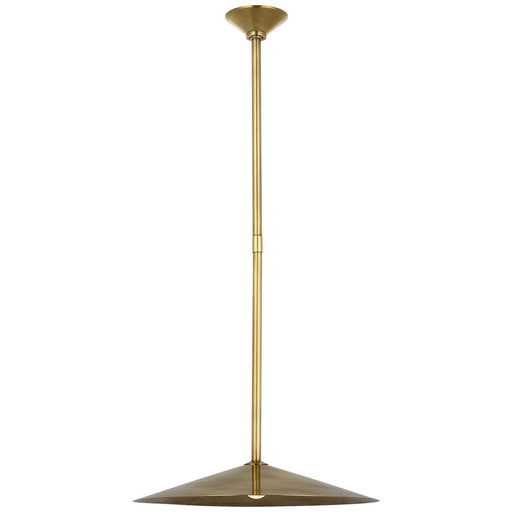 Ponce 18" Pendant in Hand-Rubbed Antique Brass