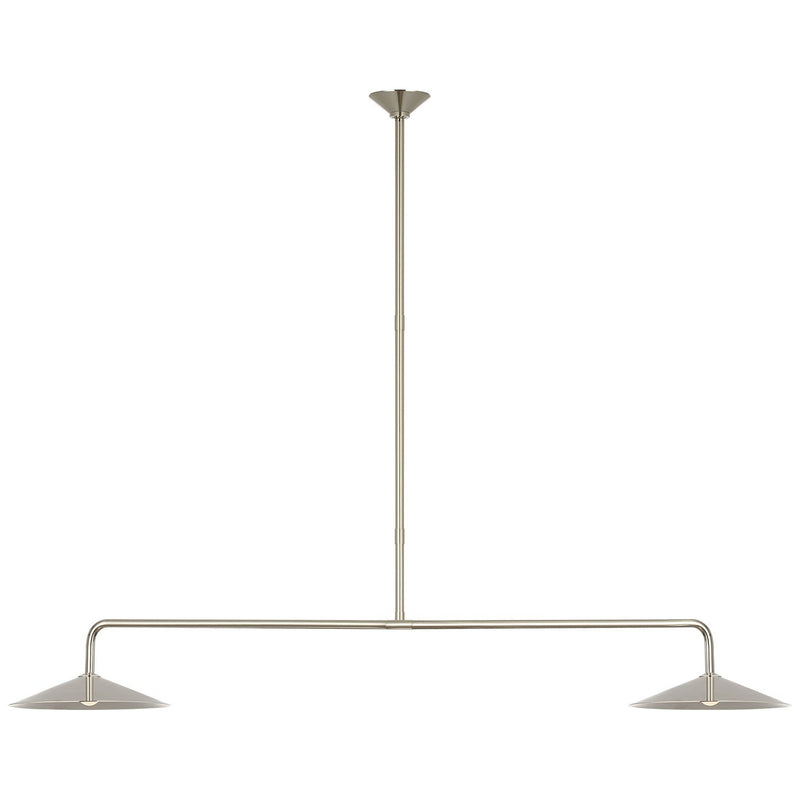 Ponce 62" Linear Pendant in Polished Nickel