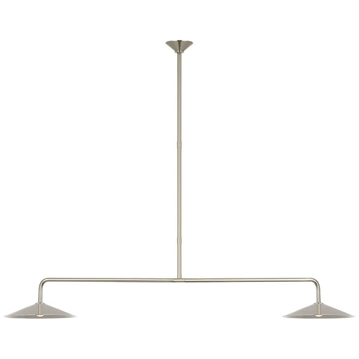 Ponce 62" Linear Pendant in Polished Nickel