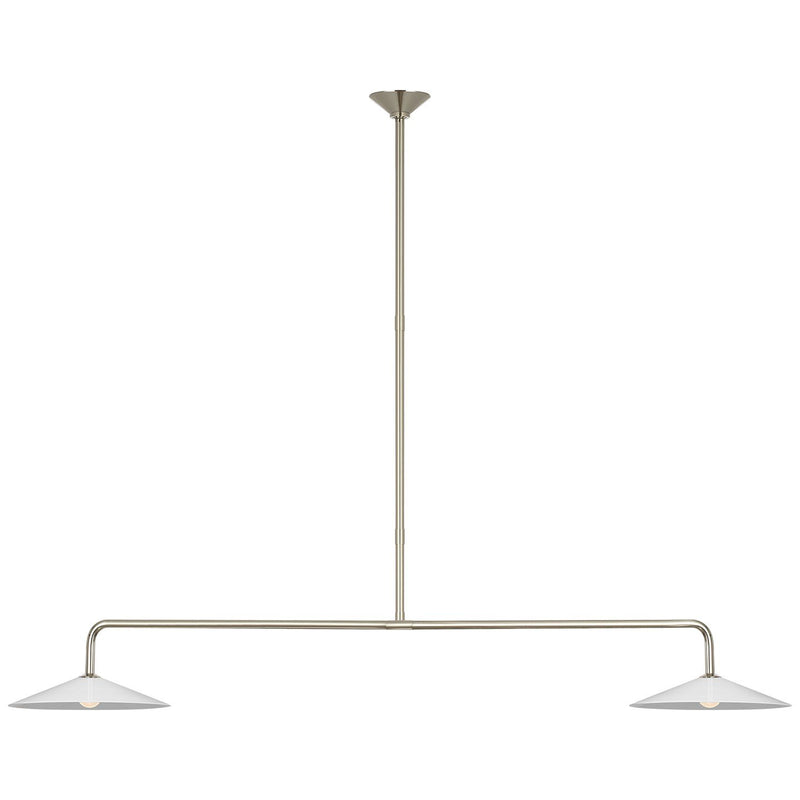 Ponce 62" Linear Pendant in Polished Nickel