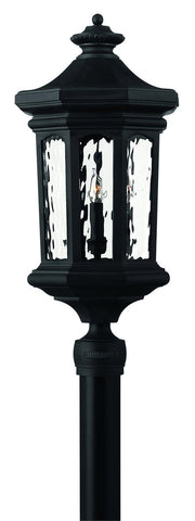 Raley 4-Light Outdoor Post Light in Museum Black