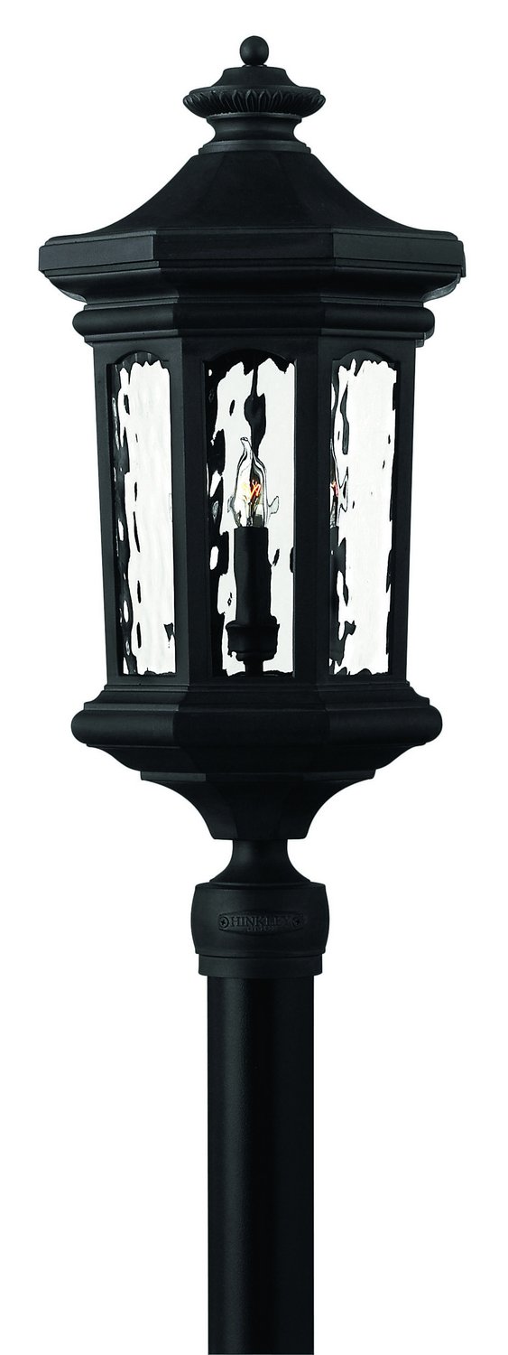 Raley 4-Light Outdoor Post Light in Museum Black